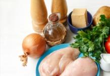 Как приготовить куриное мясо по-французски