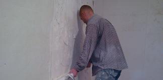 Как выровнять стены в квартире своими руками Выровнять стены в доме