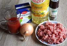 Простой рецепт тефтелей с рисом в томатном соусе Тефтели в томатной подливе в духовке
