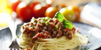 Спагетти с фаршем рецепты приготовления Спагетти с фаршем и овощами