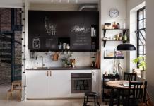 Обустройство маленькой кухни — интересные идеи Варианты прямых маленьких кухонь